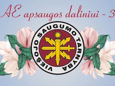 IAE apsaugos daliniui - 30! - Sveikinimai