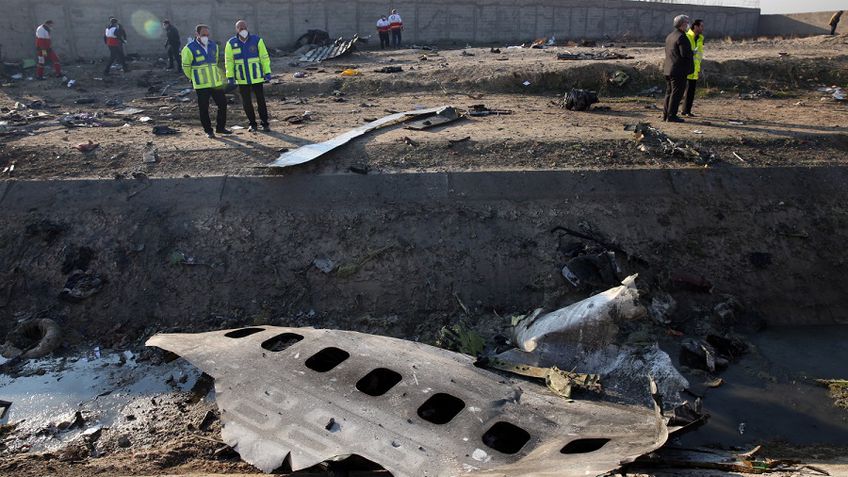 Irane sudužo Ukrainos lėktuvas su 180 keleivių
