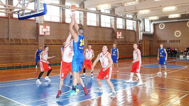Первая игра висагинской сборной в баскетбольной  лиге  малых городов Литвы  "MMKL"