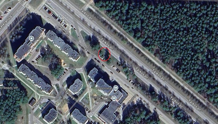 В Висагинасе организовано еще одно место для кормления (отдыха) бездомных кошек