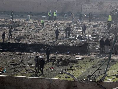 В Тегеране сообщили, что разбившийся украинский Boeing 737 загорелся в воздухе - В Мире