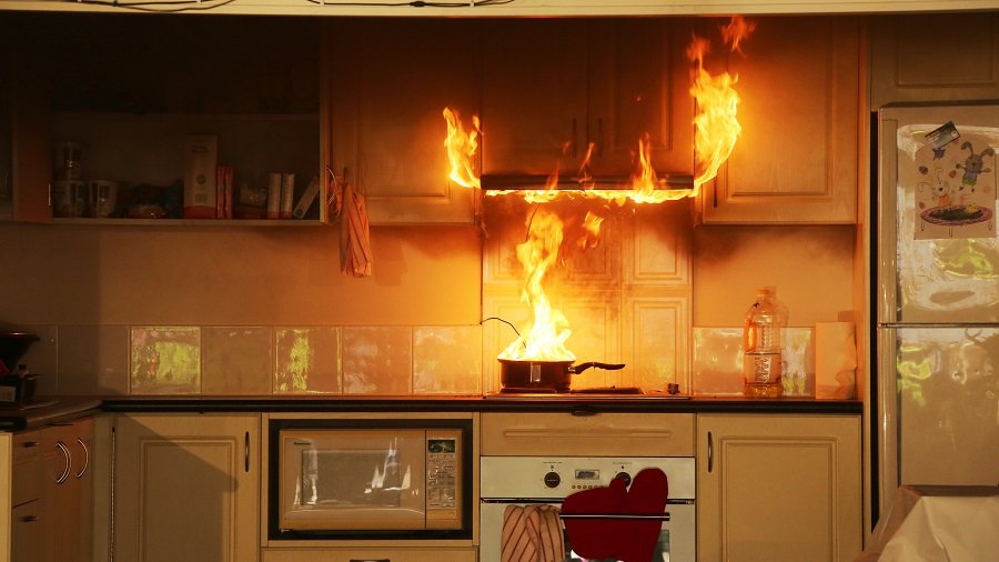 Пожары: причины и следствие - В Висагинасе