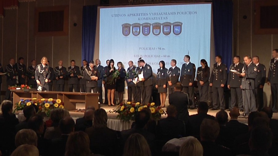 Цикл мероприятий, посвящённых Дню полиции, продолжается - В Висагинасе