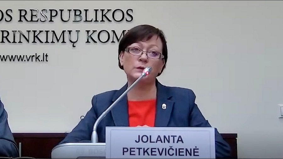 Й. Петкявичене покидает пост председателя ГИК - Литва и страны Балтии