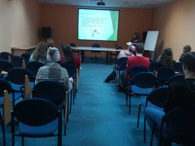 В Информационном центре туризма и предпринимательства прошел открытый урок для старшеклассников - В Висагинасе