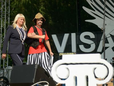 Праздничные мероприятия по случаю Дня города пройдут в амфитиатре 1-го микрорайона - В Висагинасе