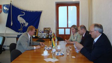 Жан Пьер Фроэль: Посольство Германии в Литве готово развивать сотрудничество с  Висагинасом