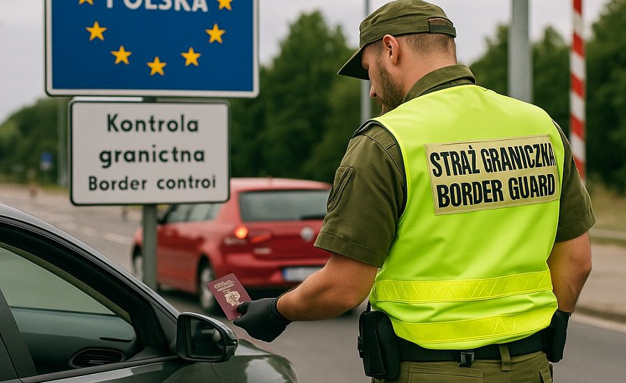 Польша вводит усиленный контроль на границе с Литвой и Германией - В Мире