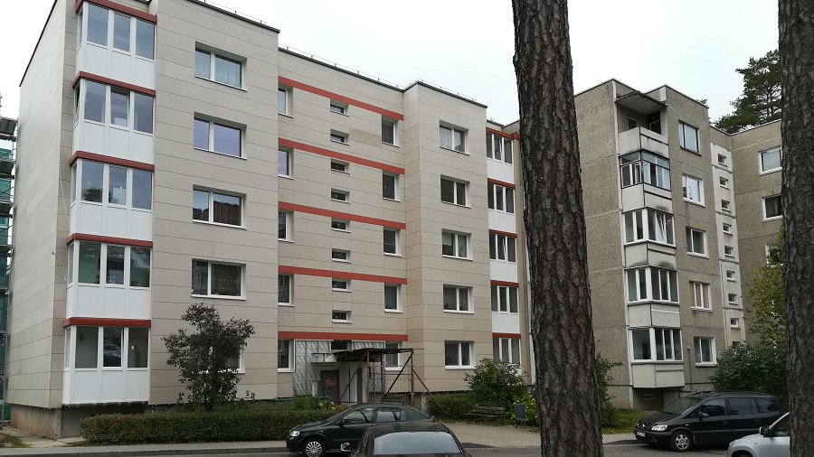 Как проходит реновация дома Яунистес, 13 - В Висагинасе