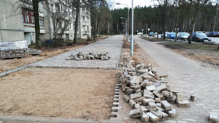 Когда закончат благоустройство после модернизации теплосетей? - В Висагинасе