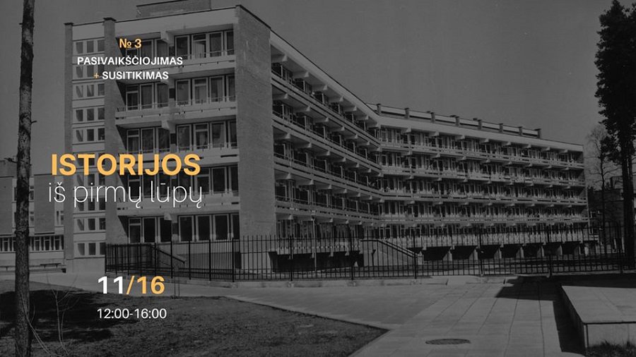 Третья и последняя прогулка-встреча «Висагинас из первых уст» - В Висагинасе