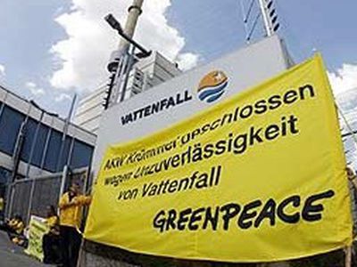 После аварии на АЭС политики призвали к бойкоту энергопоставщика Vattenfall
 - Энергетика
