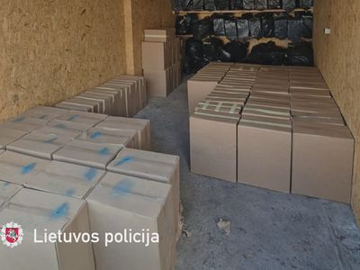 57 400 пачек контрабандных сигарет обнаружили криминалисты полиции Утенского округа - Происшествия и криминал