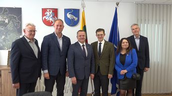 Висагинское самоуправление посетил вице-министр энергетики Литовской Республики (видео)