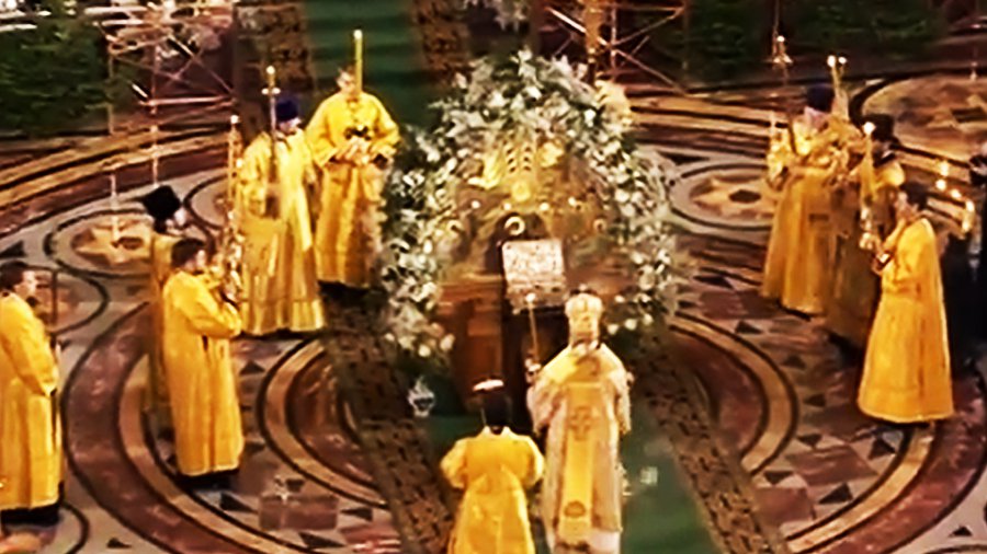 Рождественское богослужение в Москве - В Мире