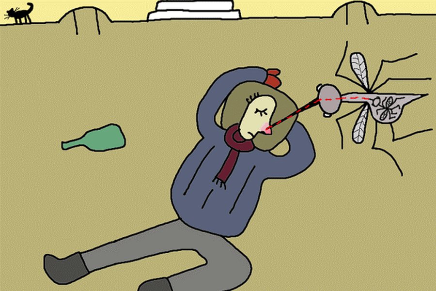 Скажите, пожалуйста, а зачем комару кровь?                                                                 - Наука и здоровье