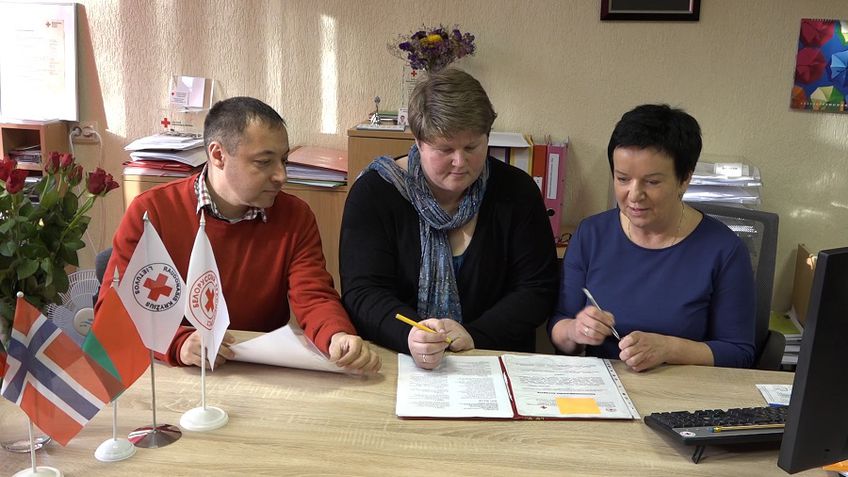 Представители Красного Креста подписали трехстороннее соглашение о сотрудничестве (видео)