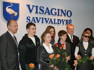 Pasveikinti jaunieji Visagino talentai                  - Visagine