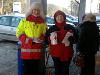 Акция помощи  Гаити продолжается - В Висагинасе