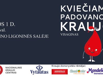 Помните: в больницах - нехватка крови - В Висагинасе