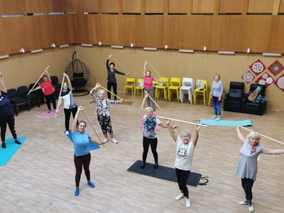 Проекты здоровья в висагинском Центре занятости сеньоров - В Висагинасе