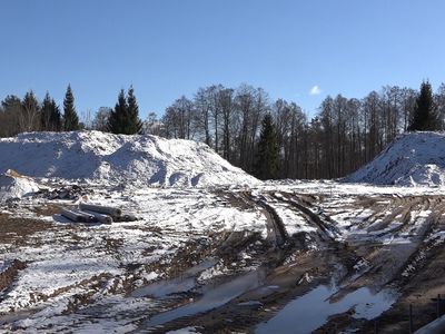 Почему в Висагинасе приостановлено строительство насыпной горки (добавлено видео) - В Висагинасе