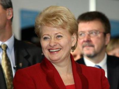 Metų žmogumi vėl išrinkta D. Grybauskaitė - Lietuva ir Baltijos šalys