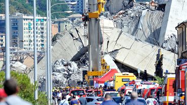 Италия ввела режим чрезвычайного положения в связи с обрушением моста в Генуе