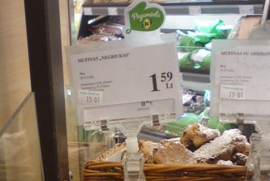 Keksiuko vadinti „Negriuku“ - negalima? - Lietuva ir Baltijos šalys