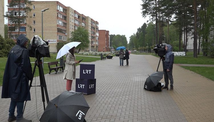 Висагинас стал местом съемки программы LRT о городах Литвы "Laba diena, Lietuva" (фотогалерея)
