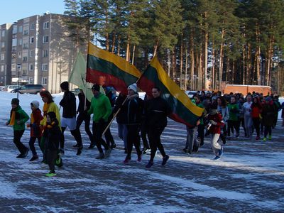 Любовь к спорту – любовь к стране - В Висагинасе