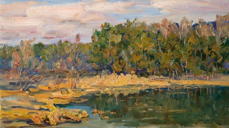 Литва глазами художников зарубежья - В Висагинасе