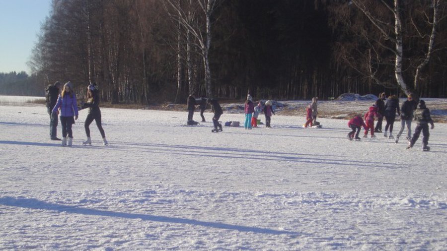 Мороз и солнце — Татьянин день чудесный! - В Висагинасе