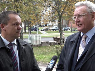 Руководство города – о модернизации теплосетей и отоплении (видео) - В Висагинасе