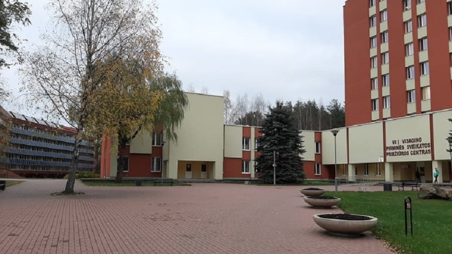 Висагинская температурная клиника – сейчас в другом здании - В Висагинасе