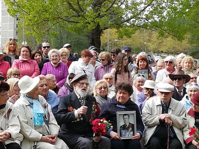 «Этот День Победы». 9 мая – в Висагинасе  (видео) - В Висагинасе