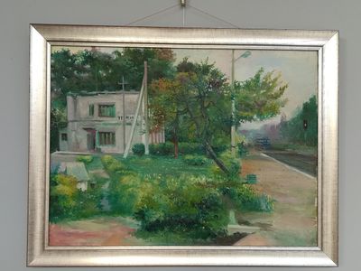 «30 пейзажей». Персональная выставка Андрея Денисенко (видео) - В Висагинасе