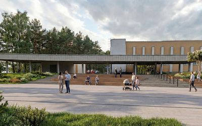 Подготовлен проект масштабной реконструкции дорожек и территории вокруг зала «Банга» - В Висагинасе