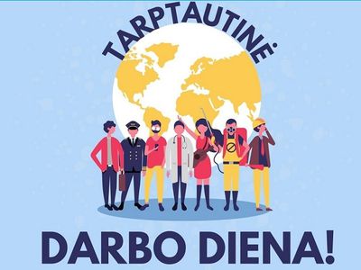 С Международным днем труда! - В Висагинасе
