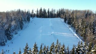 Вокруг Висагинаса открылись долгожданные горнолыжные трассы