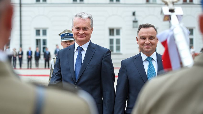 G. Nausėda: Lenkiją laikome strategine Lietuvos gynybos sąjungininke