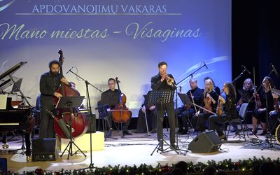 Торжественный вечер награждений „Мой город – Висагинас“ (видео) - В Висагинасе