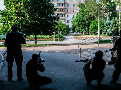 Украинские силовики возобновили массированный артобстрел Славянска - В Мире