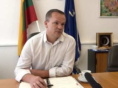 Мэр – об актуальных сегодня вопросах (видео) - В Висагинасе