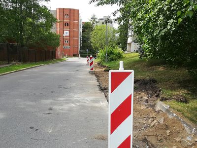 Начались работы по реконструкции нечетной стороны ул. Вильтес - В Висагинасе