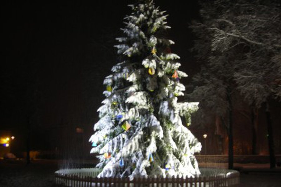 Kalėdų eglės įžiebimo šventė - Visagine