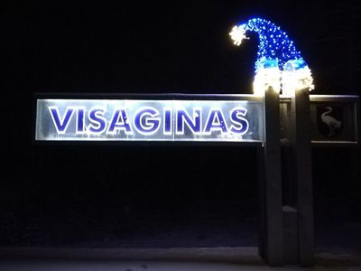 Встреча Нового года у городской елки. Может, стоит попробовать? - В Висагинасе