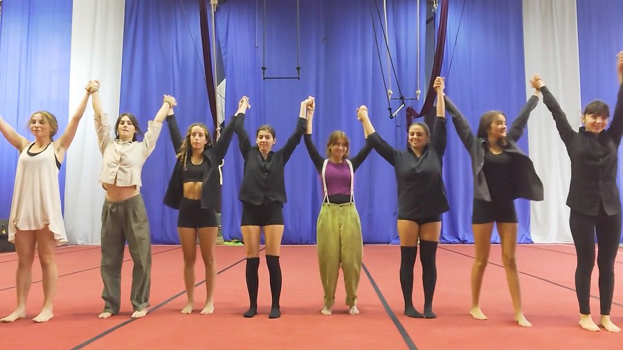 "Остановка нового цирка " в Висагинасе открывает новые возможности (видео) - В Висагинасе