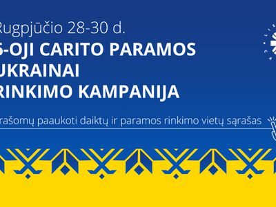 "Caritas" начинает сбор помощи для наиболее пострадавших жителей Украины - Литва и страны Балтии