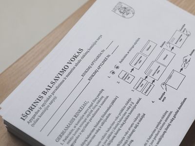 В Литве началось досрочное голосование на президентских выборах и двух референдумах - Литва и страны Балтии